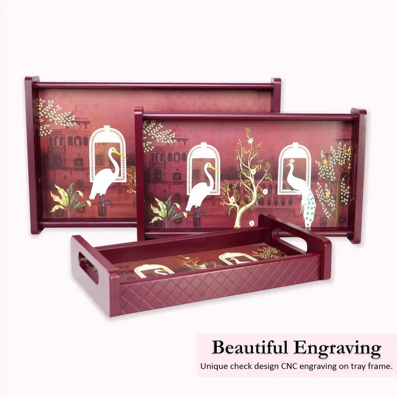 Ventra Wooden Serving Tray - Set Of Three media 7