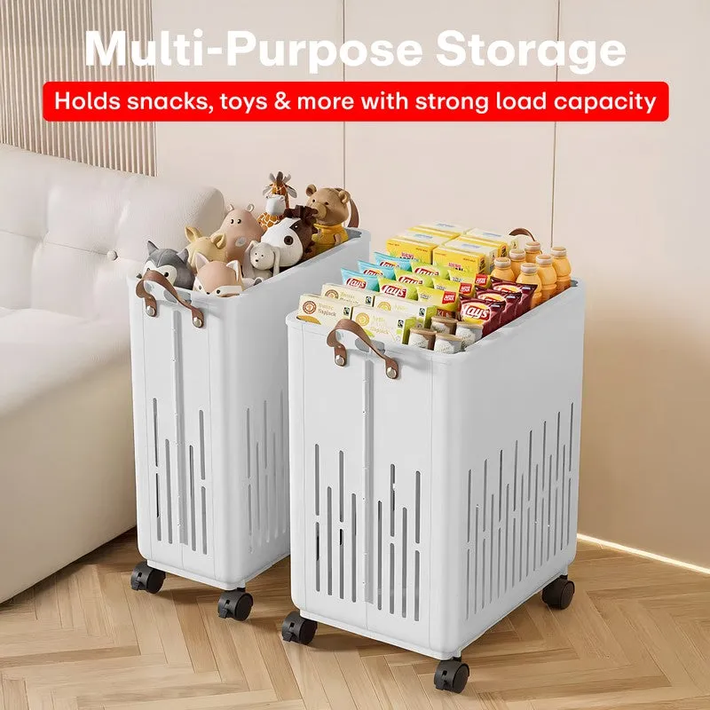 Rioware Roll & Sort Laundry Basket - White media 5