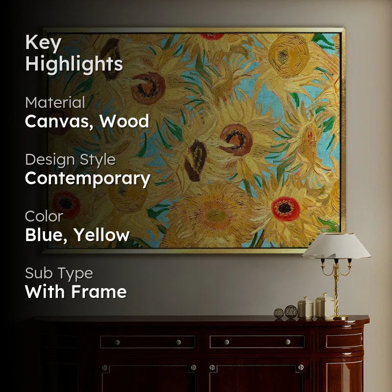 Honeyfield Canvas Wall Painting With Frame media 2
