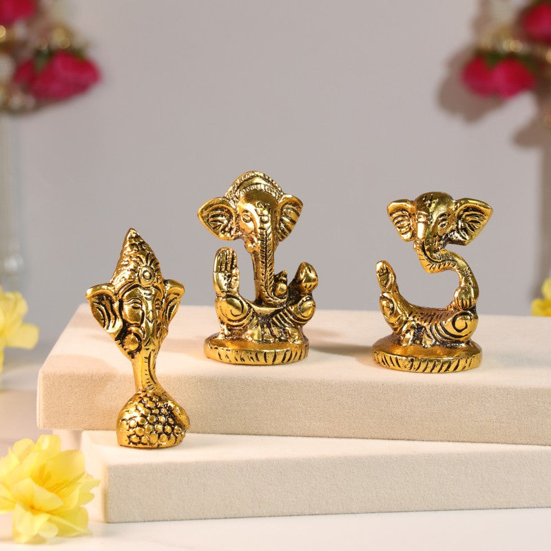 Serene Ganesh Idols & Sets - Set Of Three