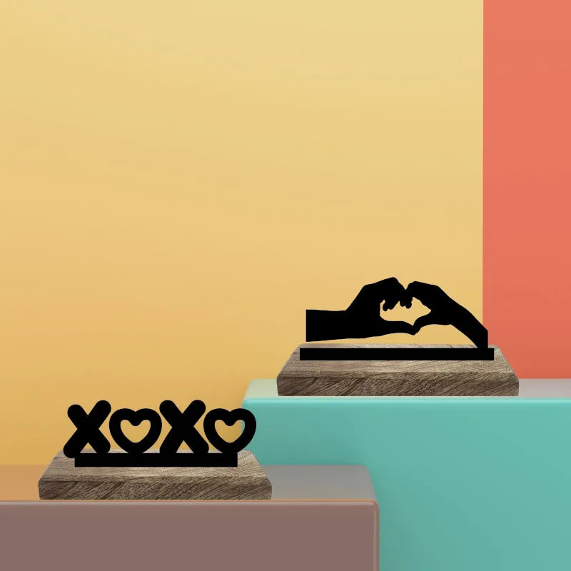 XOXO Lovebirds Showpiece - Set Of Two media 1