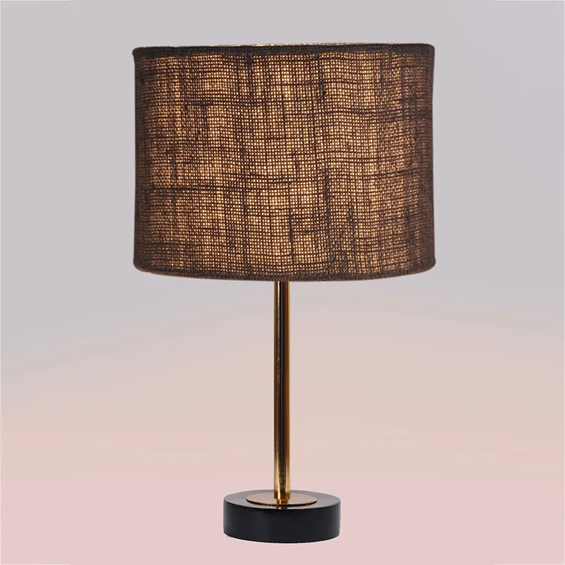 Sienna I Rodin Wooden Table Lamp - Grey,Gold,Black media 5