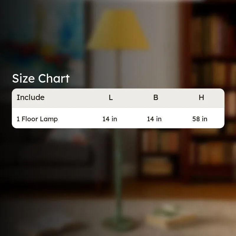 Canyon Glow Wooden Floor Lamp - Yellow media 9