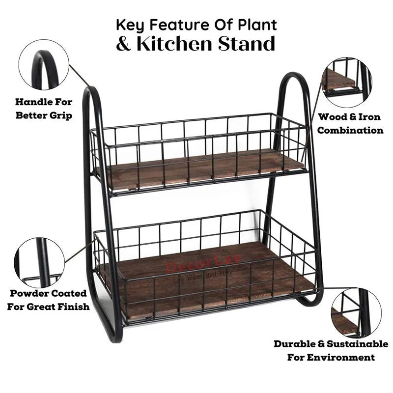 Ossa Metal Kitchen Rack media 5