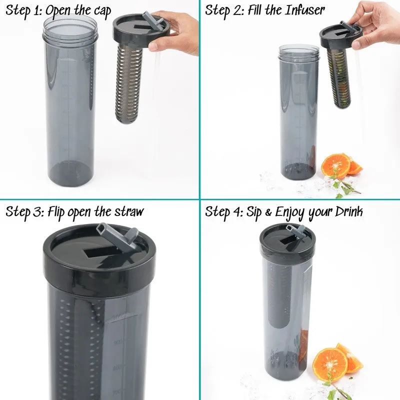 SipEase Trend Sipper Water Bottle - 1100 mL media 4