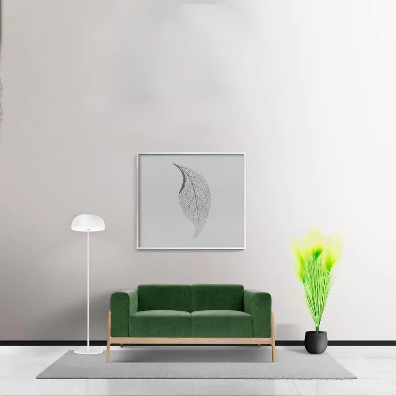 Jungleon Faux Pampas Grass With Black Plastic Pot - 3.2 Feet media 6