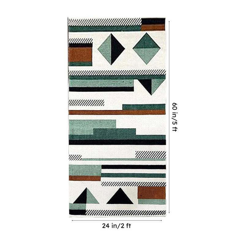 Ello Geometric Cotton Runner Rug media 6