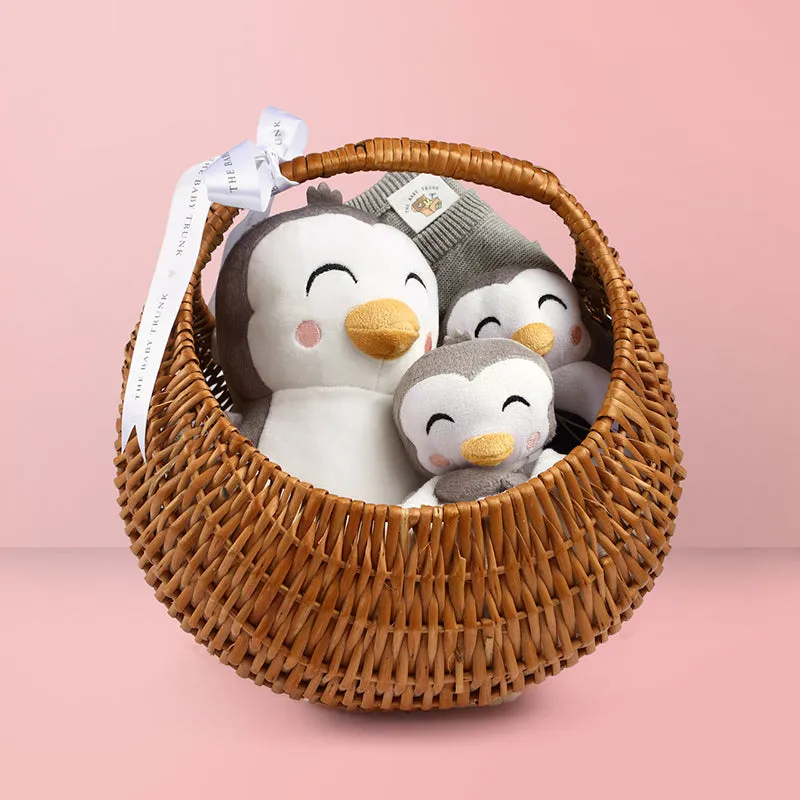 Waddle & Warm Baby Gift Basket - Five Piece Set media 1