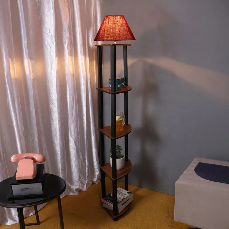 Opulent Beam Floor Lamp (Maroon) media 4