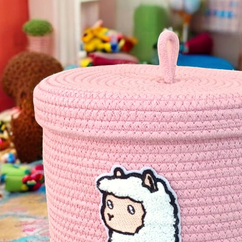 Li'l Lamb Cotton Storage Basket media 3