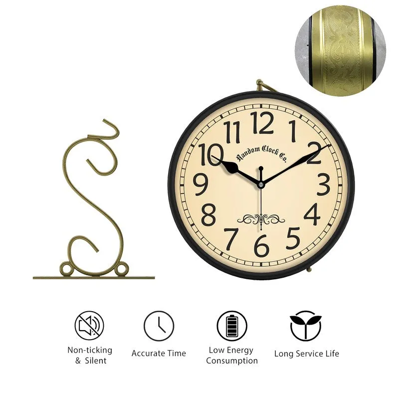 Heritagex Double Sided Wall Clock media 7