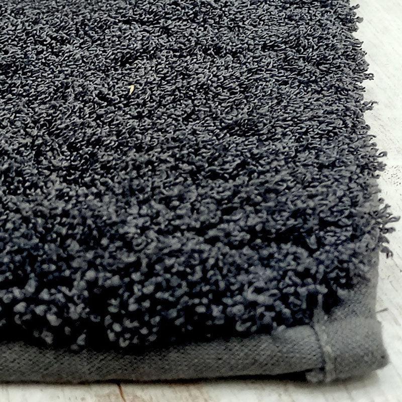 Nautica Cashmere Step Solid Anti-Skid Bath Mat (Dark Grey & Brown) - Set Of Two media 7