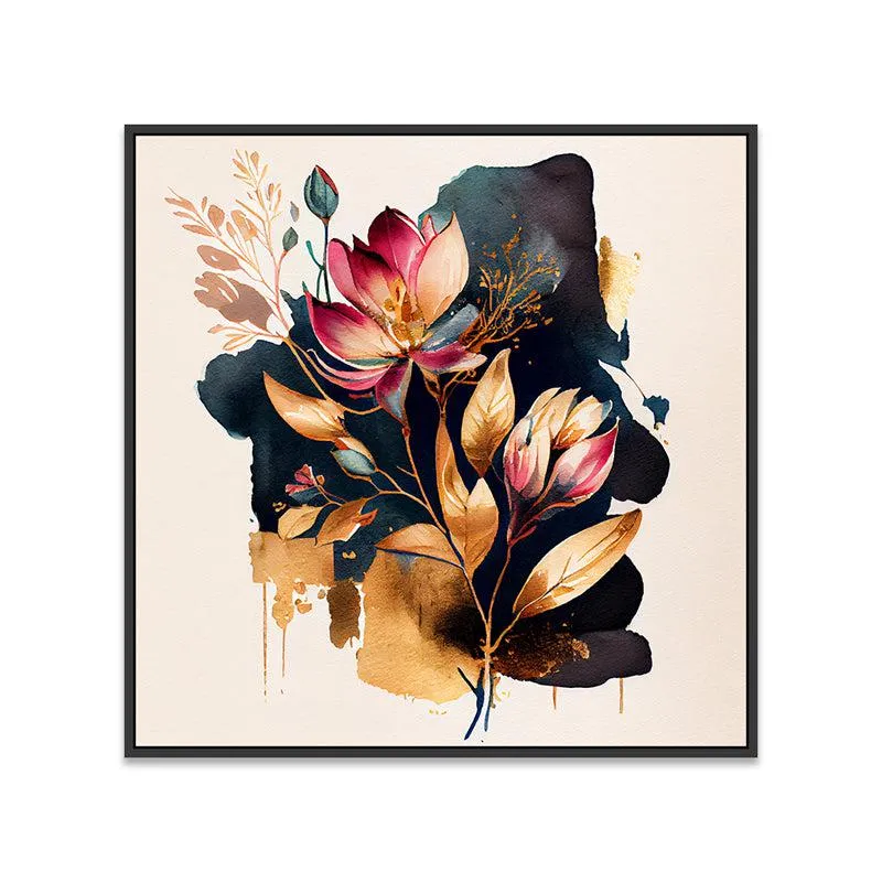 Abstract Flower Bunch Wall Painting media 5