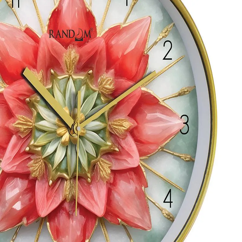 Leaf Loop Analog Wall Clock media 5