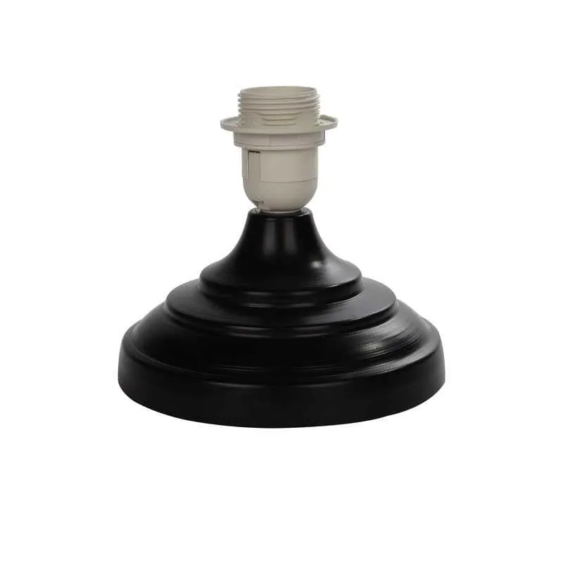 Eunoia Fabric Table Lamp - White,Black media 5
