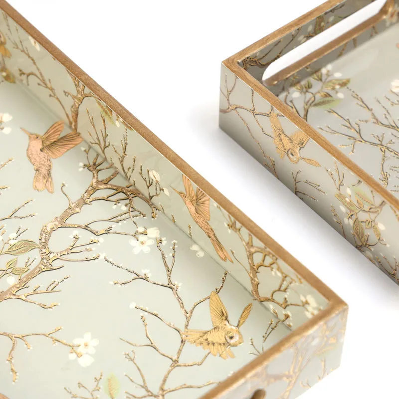 Sterling Flight Wood Serving Tray - Set Of Two media 6