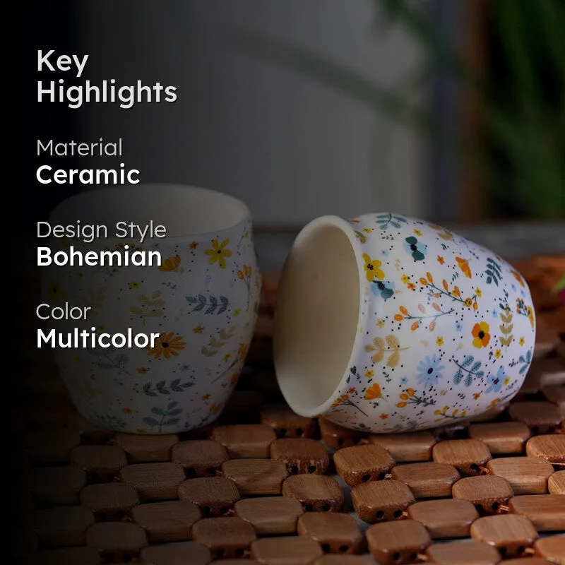 FloraSip Ceramic Kulhad ( 180 mL Each) - Set Of Two media 2