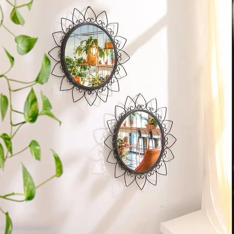 Rakia Bloom Wall Mirror - Set Of Two media 2