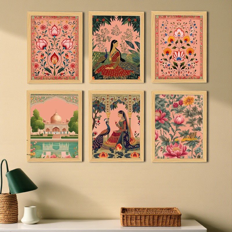 Anjani Bageecha Wall Art - Set Of Six media 4