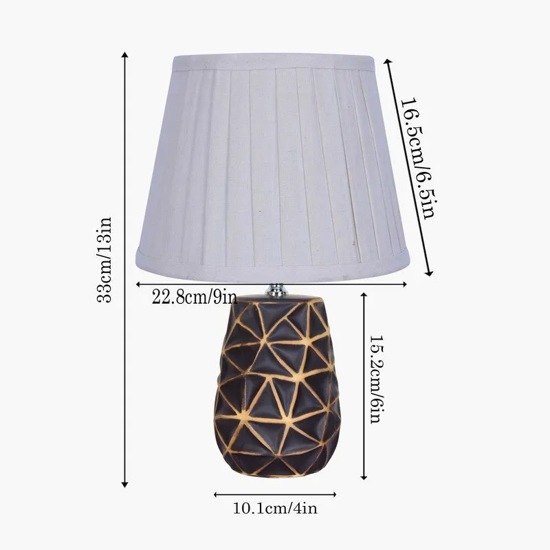 LightForm Transform Ceramic Table Lamp - White,Black media 8