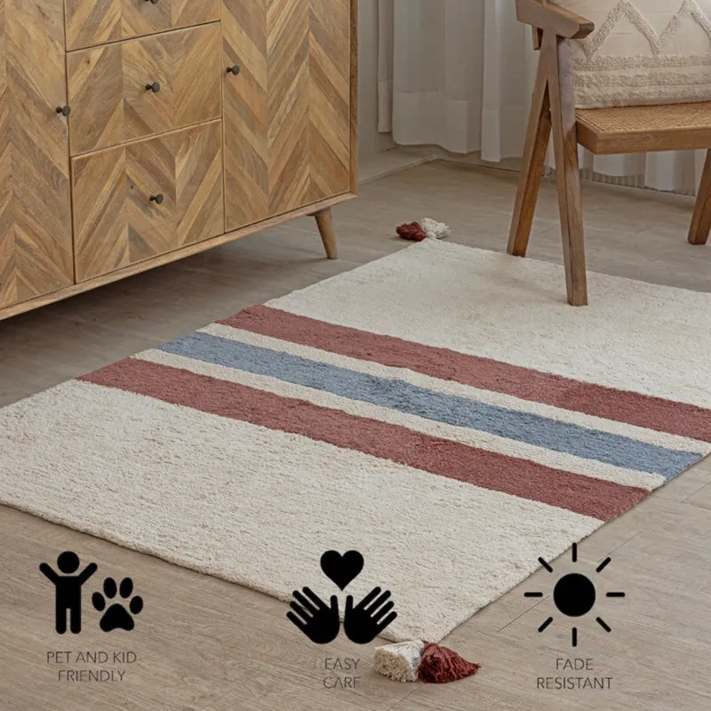 Irae Handwoven Cotton Rug media 7