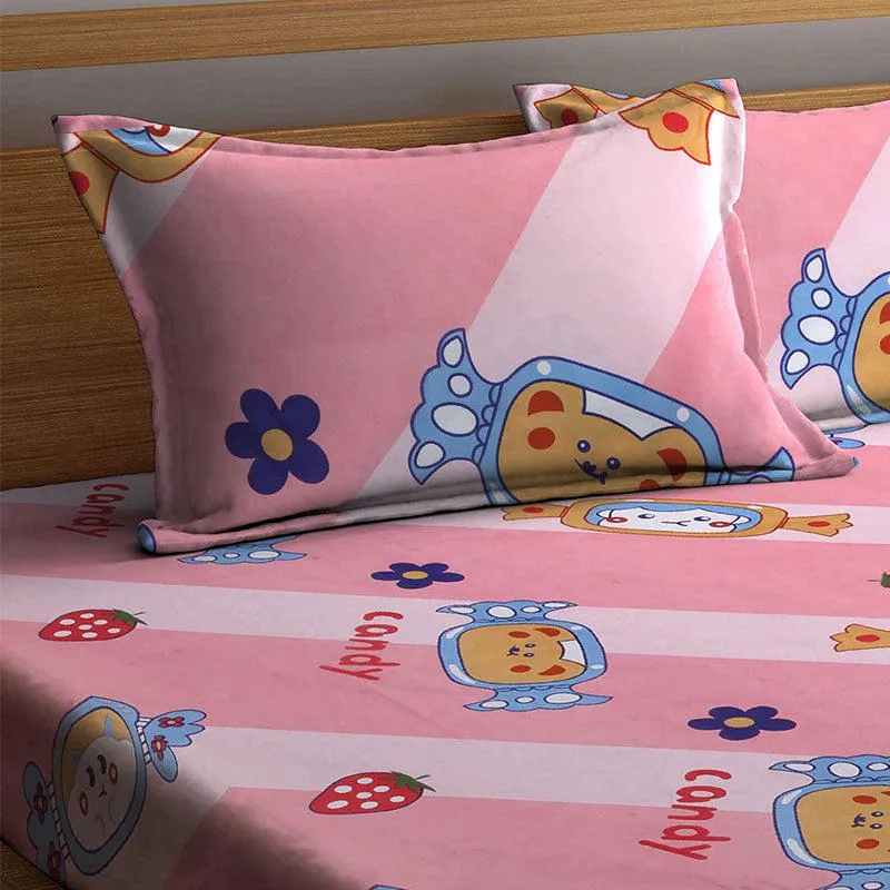 Minito Kids PollyCotton Bedsheet - 180 GSM media 6