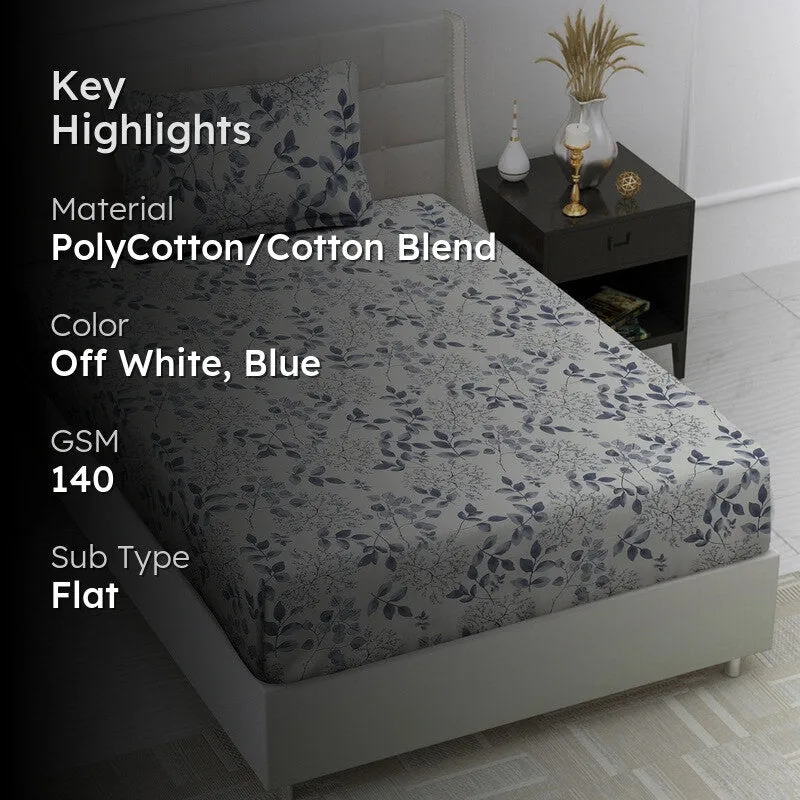 Leaf Haven Bedsheet - 140 GSM media 2