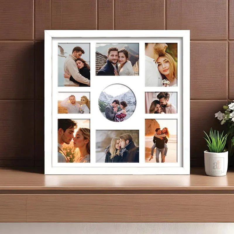 Keepsakes Collage Photo Frame - White media 1