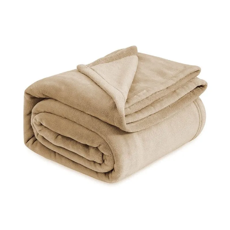 Soft Elite I Blanket(Beige) - 220 GSM media 4