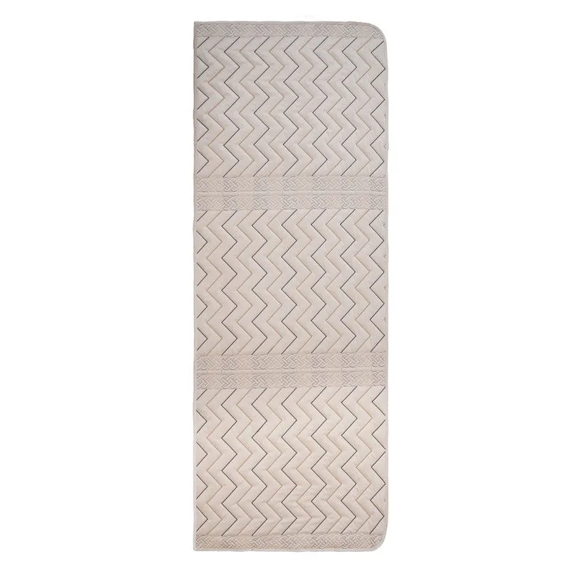 MonoForm Velvet Sofa Cover - Beige media 3