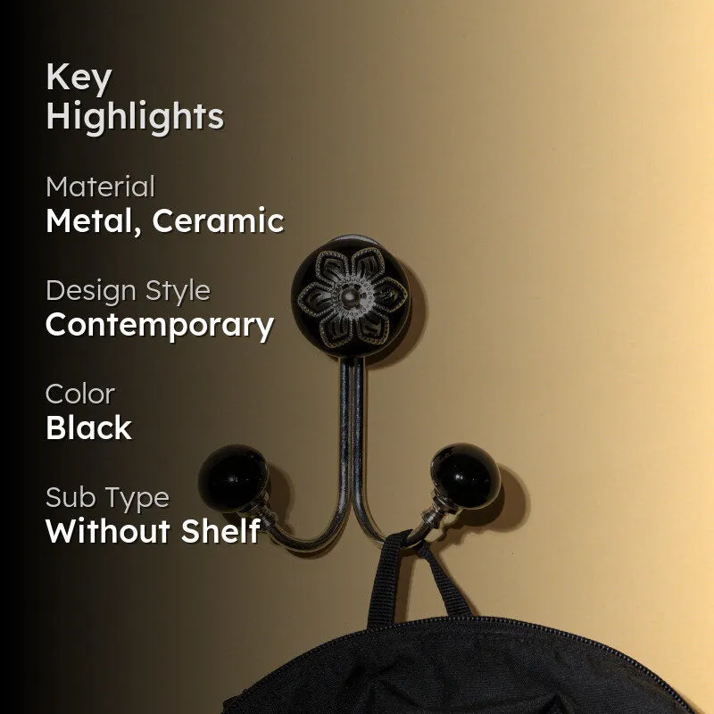 Lada Floral Filigree Wall Hook media 2