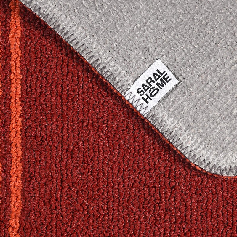Stripe Haven Kitchen Floor Mats (Red) - Set of Two media 5