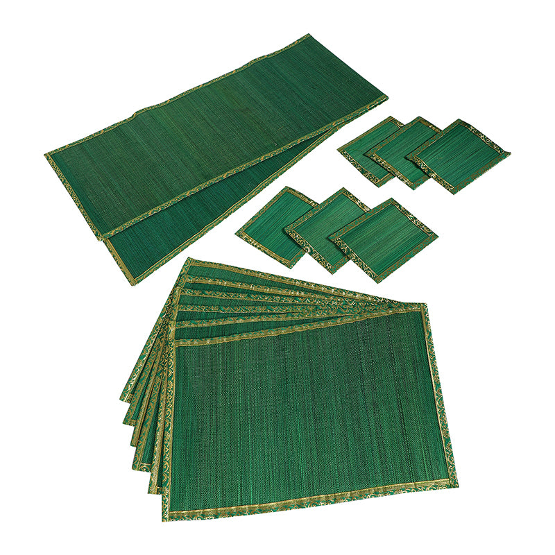 Eco Sip Bamboo Kitchen Linen Set (Green) - Thirteen Piece Set media 4