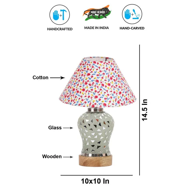 Liora Fleura Arbor Wooden Table Lamp - Multicolor media 8