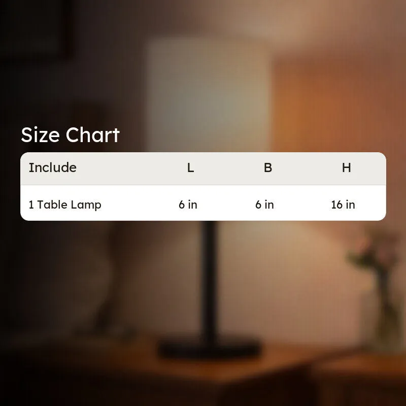 Minimal Aura Table Lamp - White media 8