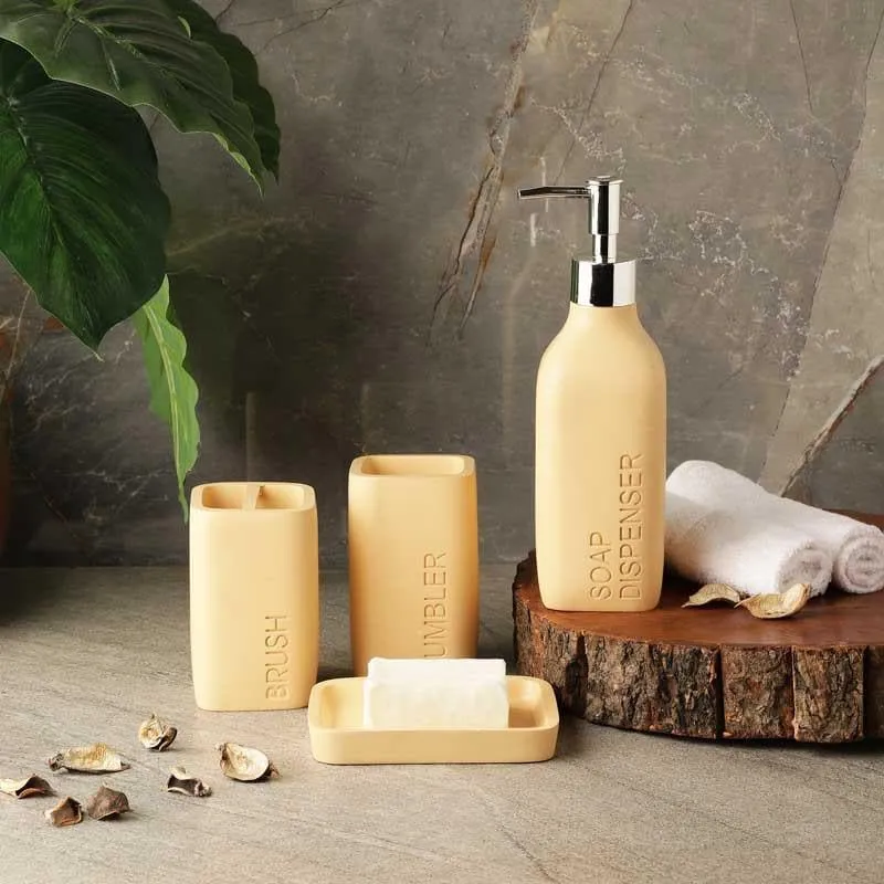 Chromatic Bathroom Set - Yellow media 1