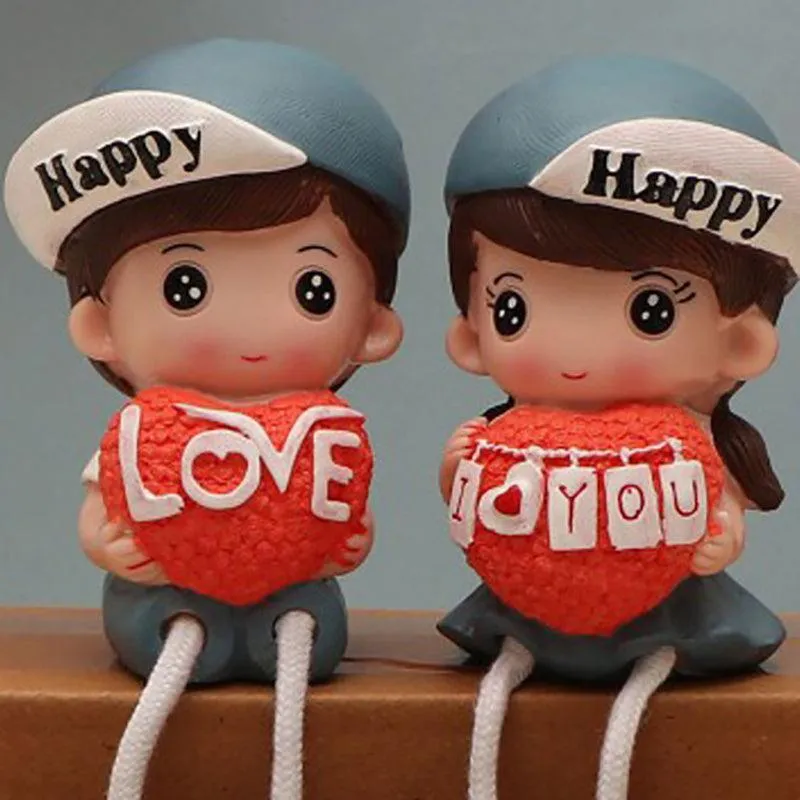 Joy Of Love Resin Showpiece media 3