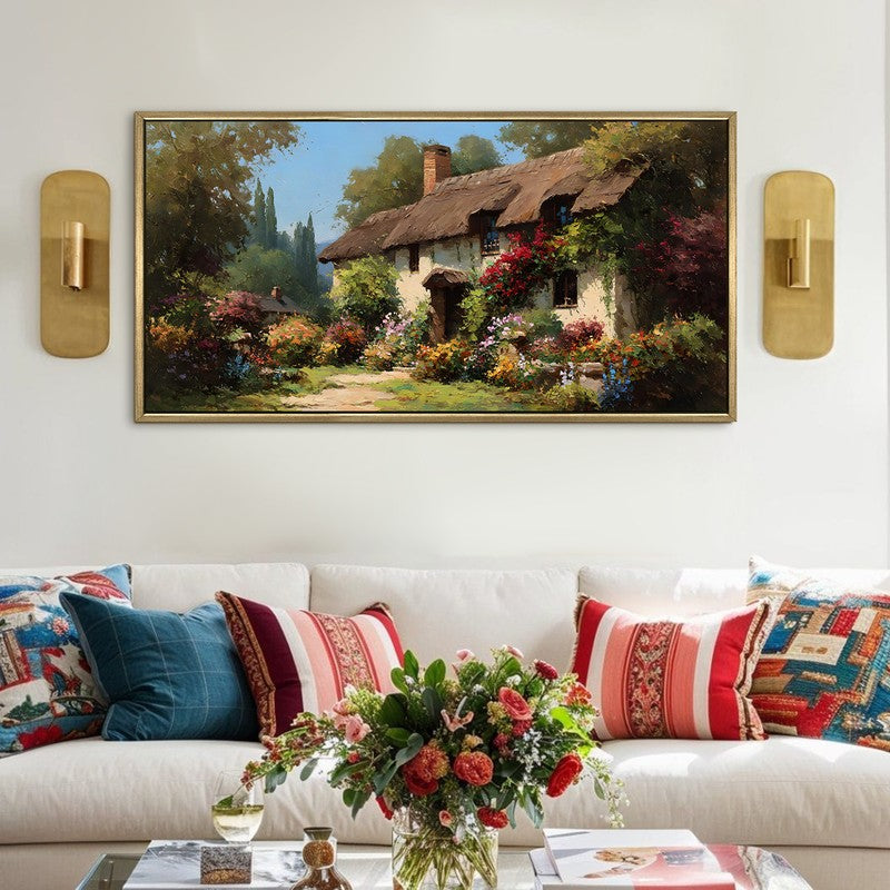 Petalshade Canvas Wall Painting With Frame