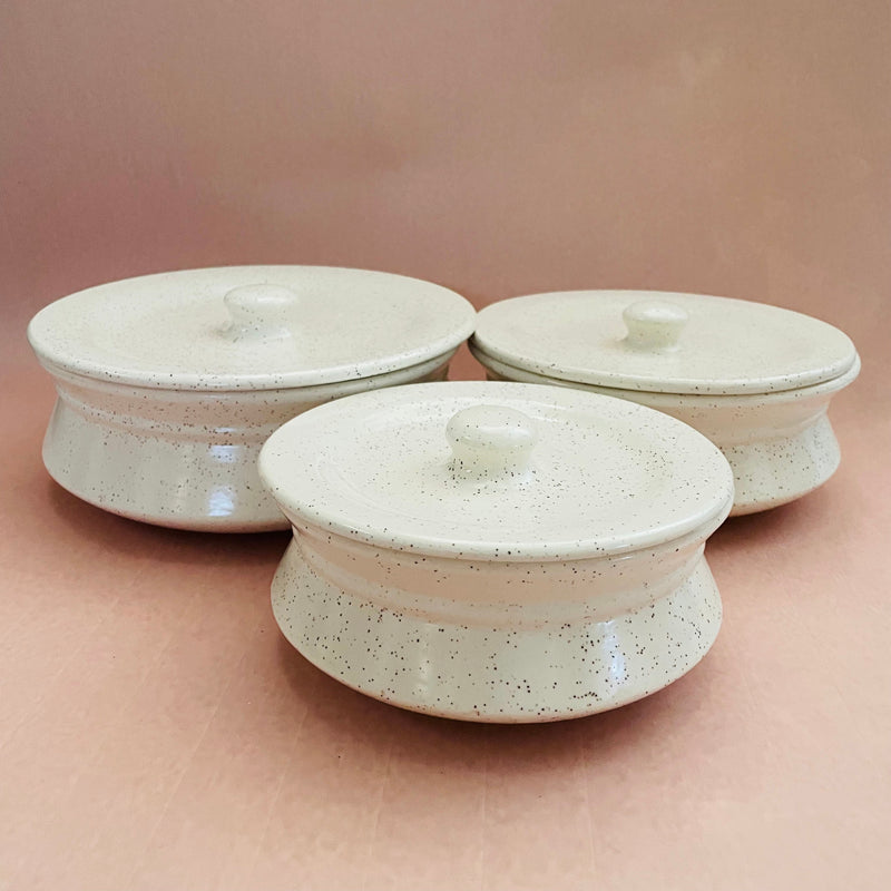 Cedar Ceramic Casseroles (600 mL/750 mL/1000 mL) - Set Of Three media 4