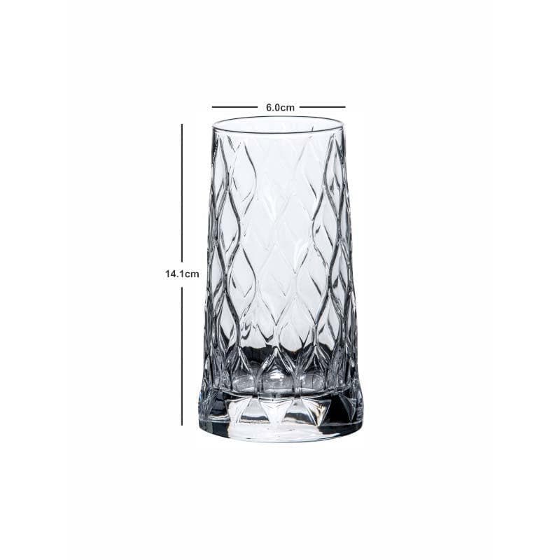 Pasabahce Foliage Whiskey Glass (345 mL) - Set Of Four media 7