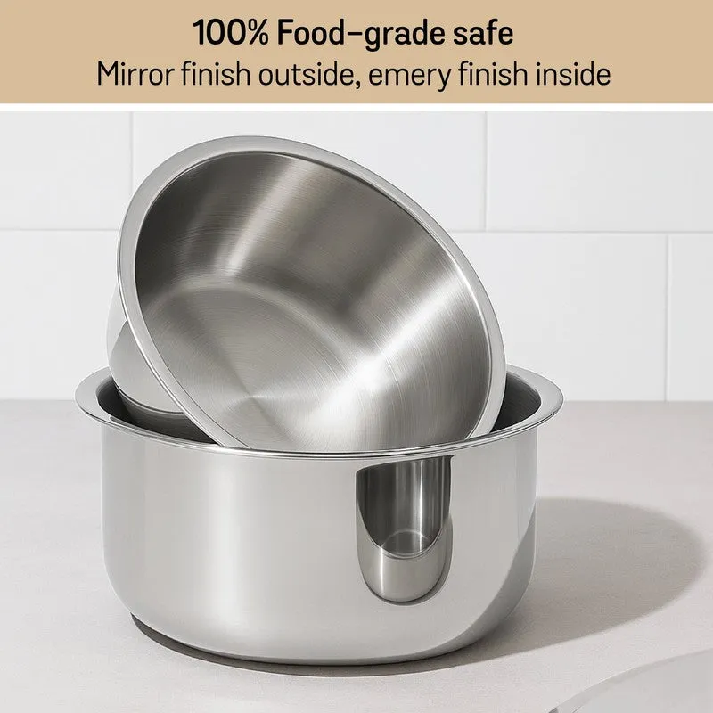 Meyer Stainless Steel Pateela with Lid - 2300 mL media 7