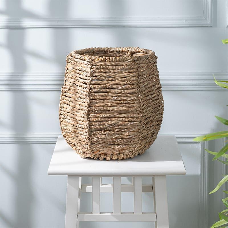 Boruna Natural Fiber Storage Basket - Brown media 3