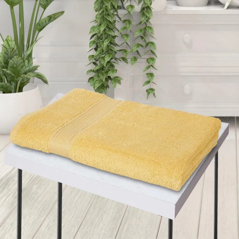 Junia Bath Towel - Yellow media 1