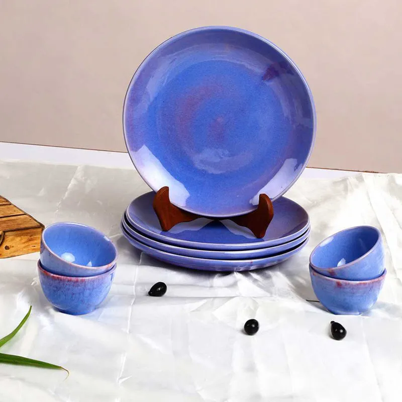 Periela Handmade Dinner Set - 82 Piece Set media 1