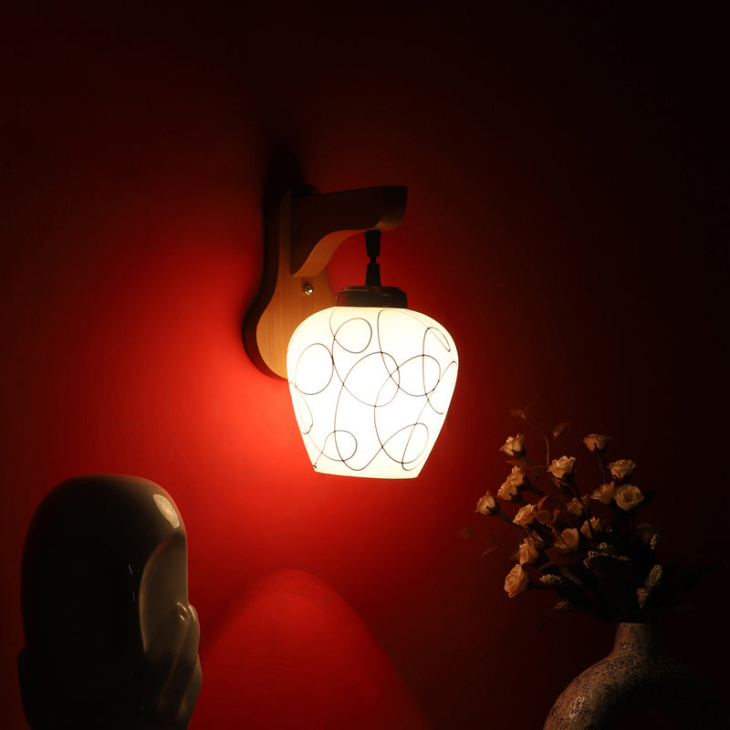 Lhasa I Wall Lamp - Brown media 4