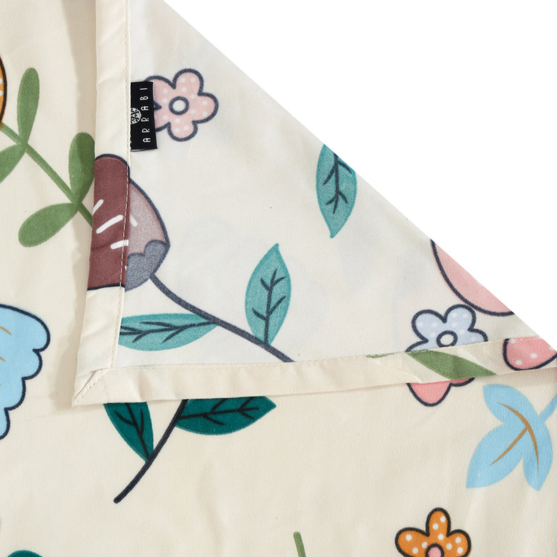 Flowery Dreams Floral Bedsheet - 130 GSM media 7