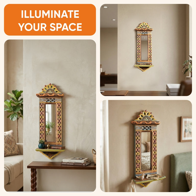 Jharokha I Wall Mirror media 6