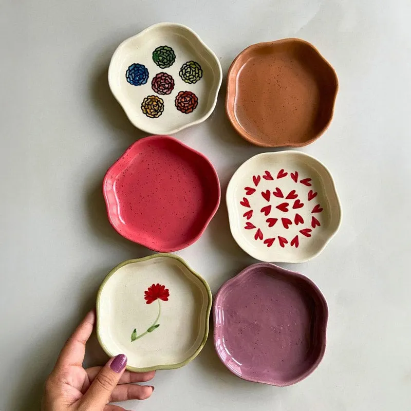 Anruin Ceramic Platter - Set of Six media 1