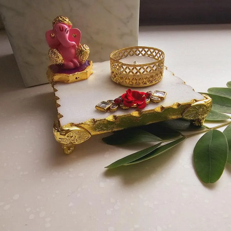 Ganesha Bless Marble Gift Box - Pink media 5