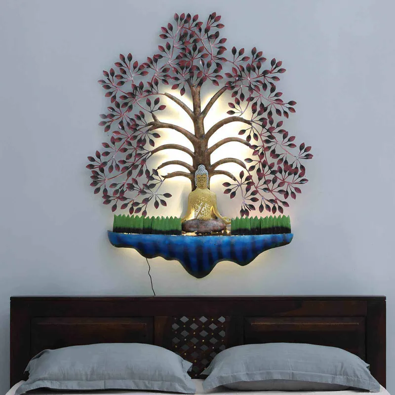 Tree Of Thought Iron Wall Accent media 3